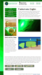 Mobile Screenshot of greenunderwaterfishlights.com